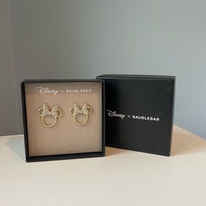 NWT Disney x BaubleBar Minnie Mouse Earrings